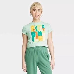 NWT Happy Earth Apparel Protect The Planet T-Shirt Size XL Jade Green